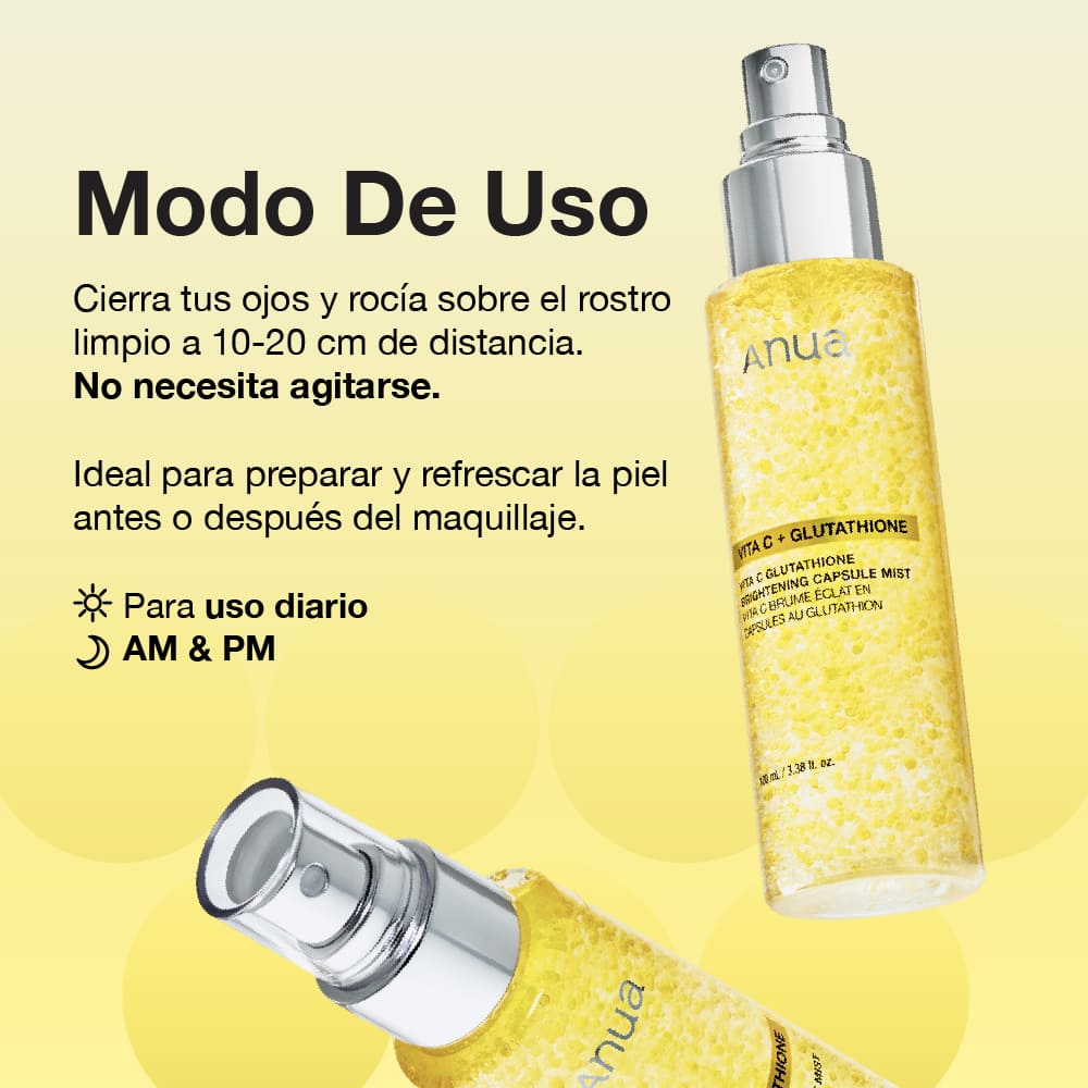 VITA C GLUTATHIONE BRIGHTENING CAPSULE MIST (BRUMA FACIAL)
